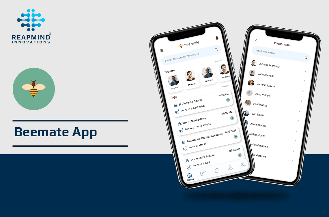 Beemate school transportation application
