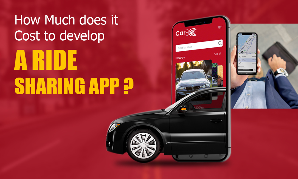 Ride share app development cost
